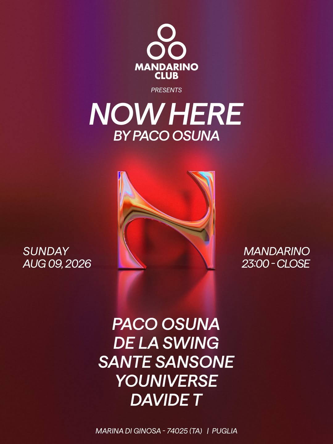 NOW HERE PUGLIA