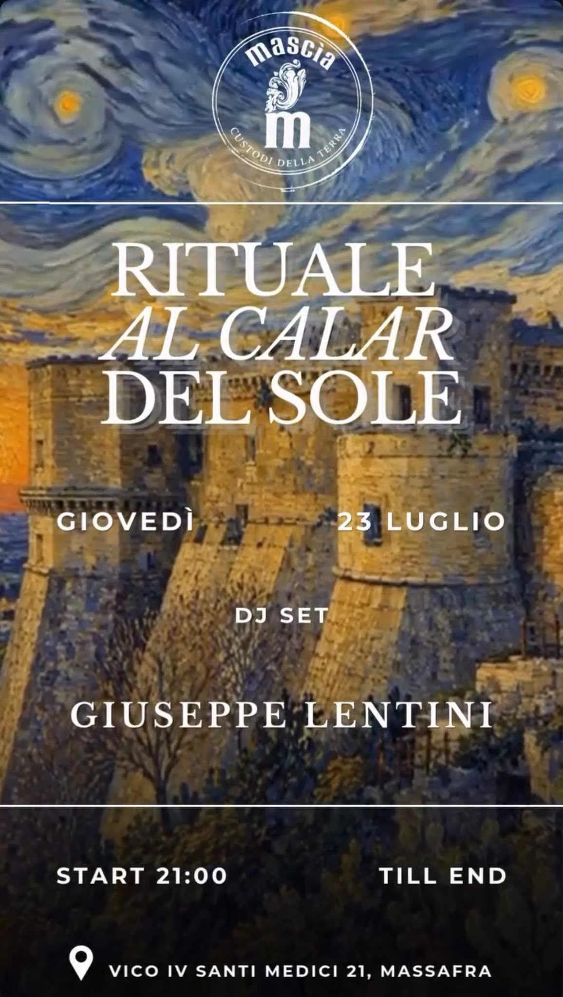 RITUALE AL CALAR DEL SOLE