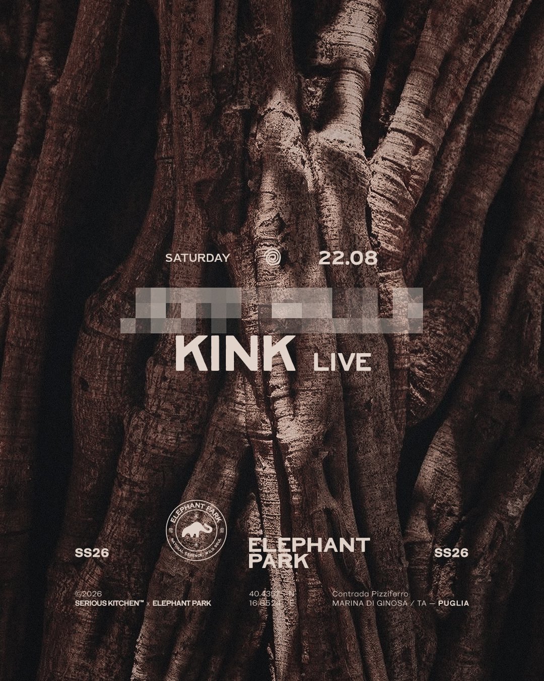 ELEPHANT PARK Closing Season w/ Secret Guest + Kink Live
