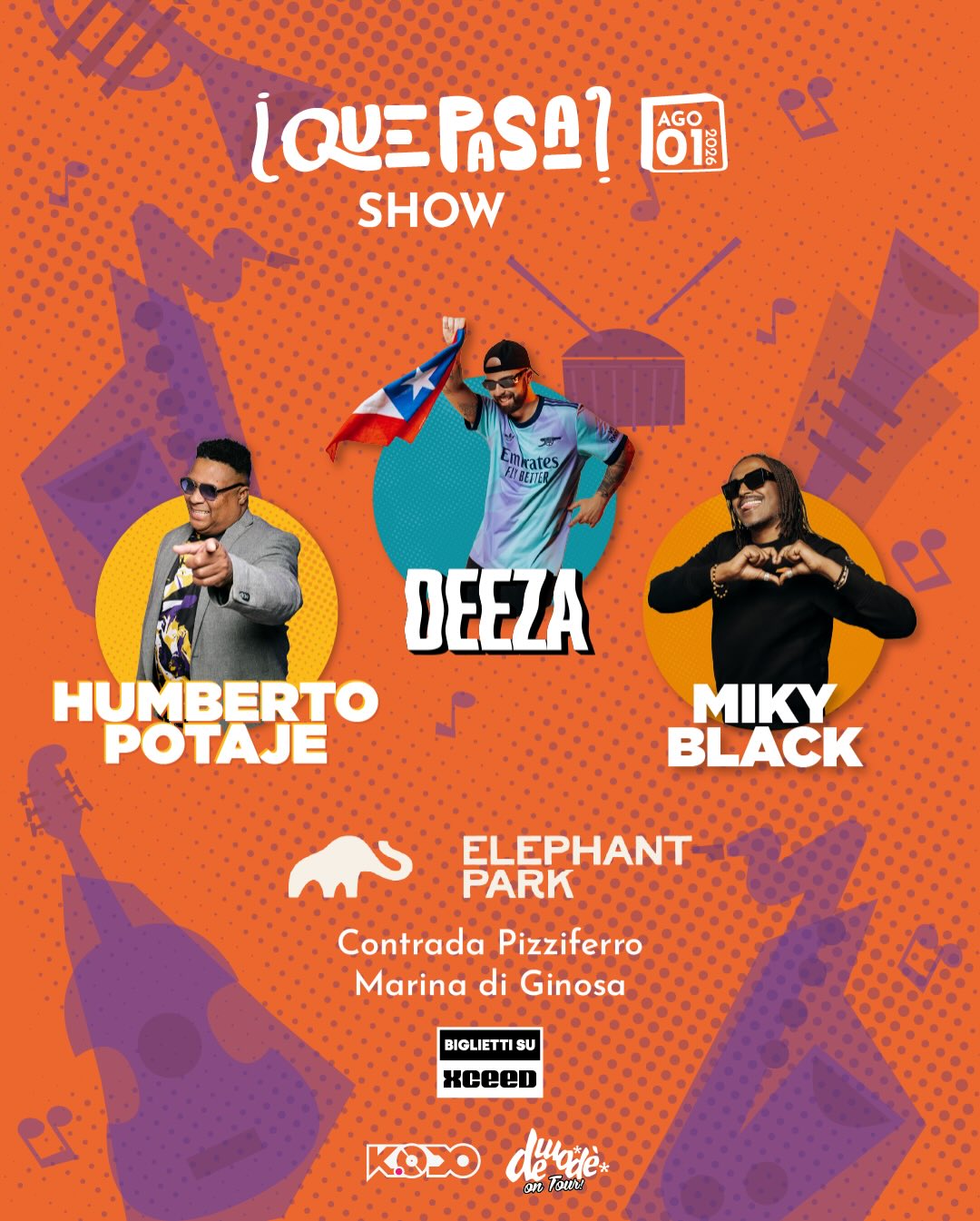 QUEPASA SHOW W/ DEEZA - HUMBERTO - POTAJE MIKY BLACK